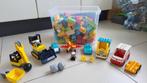 duplo demolition set, tow truck, voitures, avion, ambulance, Kinderen en Baby's, Ophalen of Verzenden, Zo goed als nieuw, Complete set