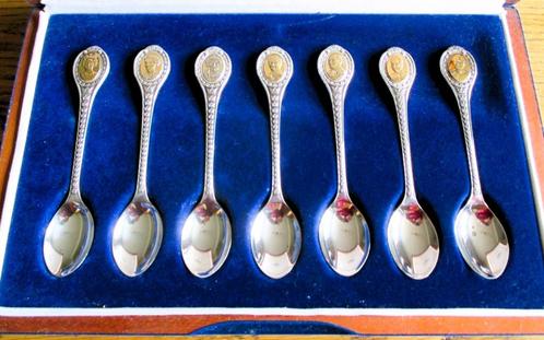 Massief zilver 925 "Kings and Queens of Europe", Verzamelen, Koningshuis en Royalty, Zo goed als nieuw, Overige typen, Ophalen of Verzenden