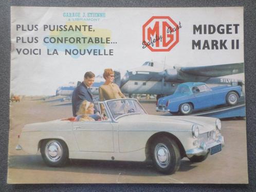 Brochure du MG Midget Mark II - FRANÇAIS, Livres, Autos | Brochures & Magazines, Envoi
