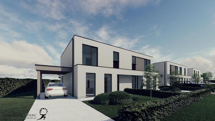HALFOPEN NIEUWBOUWWONING MET 3 SLAAPKAMERS TE KOEKELARE, Immo, Huizen en Appartementen te koop, Provincie West-Vlaanderen, 200 tot 500 m²