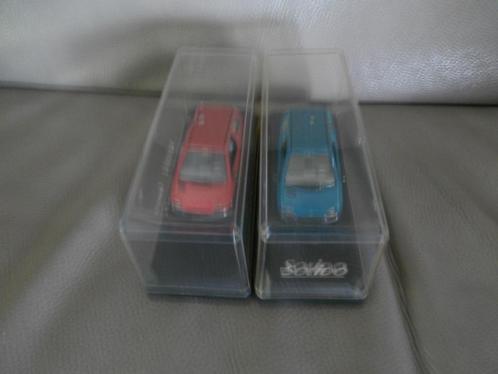 2 Renault Twingo miniatures, Collections, Jouets miniatures, Utilisé, Enlèvement ou Envoi