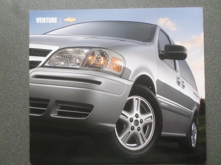 Chevrolette Venture USA 2004 brochure, Boeken, Auto's | Folders en Tijdschriften, Ophalen of Verzenden
