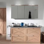 X2O badkamer spiegelkast deuren balmani legno, Huis en Inrichting, Ophalen of Verzenden, Nieuw, Spiegelkast
