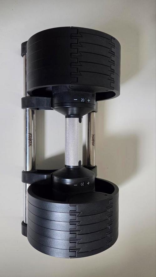 Verstelbare dumbbell van 20 KG., Sport en Fitness, Fitnessmaterialen, Zo goed als nieuw, Dumbbell, Ophalen
