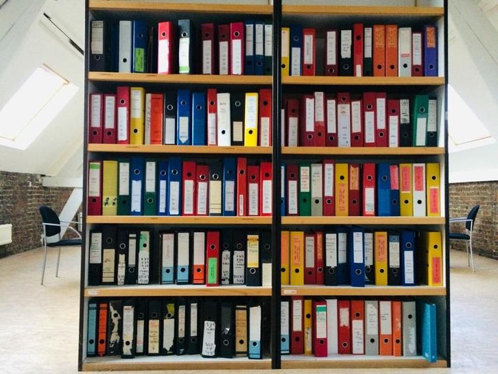 A4 Binders / mappen te geven @ OXFAM, Diversen, Papierwaren, Gebruikt, Ophalen