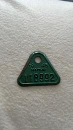 Plaque de velo Namur 1945, Collections, Collections Autre, Enlèvement ou Envoi