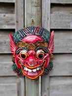 Barong-masker/Indonesië/Bali/handgemaakt/rood, Ophalen of Verzenden