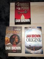 Lot de 3 best-sellers de Dan Brown, Livres, Thrillers, Dan Brown., Utilisé, Enlèvement ou Envoi