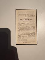 Overlijdensbericht Belgische korporaal WO2 Chas Ardennais #2, Verzamelen, Ophalen of Verzenden