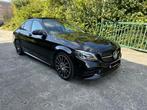 Mercedes-Benz Classe C200d * AMG LINE *, Auto's, Mercedes-Benz, Automaat, Zwart, Leder, Bruin