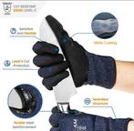 Snijbestendige handschoenen stevig anti slipgrip, Kleding | Heren, Handschoenen, Ophalen of Verzenden