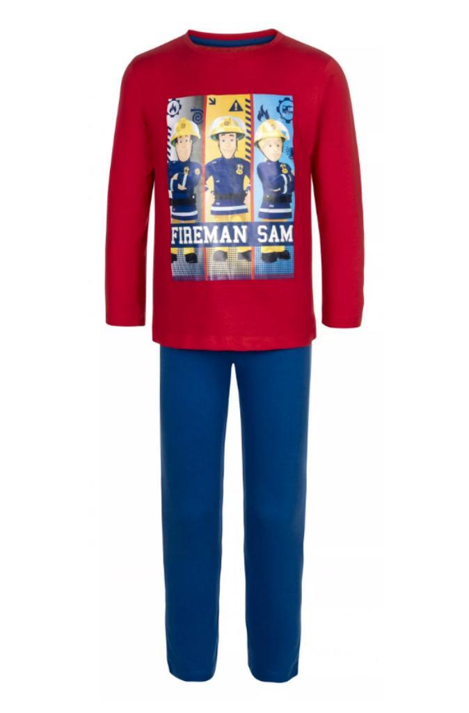 Brandweerman Sam Pyjama - Mt 98/104 - 110/116 - 122/128, Kinderen en Baby's, Kinderkleding | Maat 110, Nieuw, Jongen, Nacht- of Onderkleding