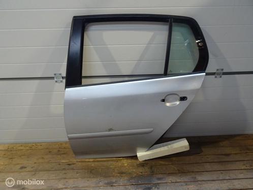 Portier linksachter Volkswagen Golf V ('03-'08) LA7W, Auto-onderdelen, Carrosserie, Deur, Volkswagen, Achter, Links, Gebruikt