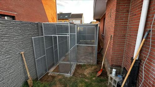 Aluminium volière 6m x 2m, Dieren en Toebehoren, Vogels | Hokken en Kooien, Zo goed als nieuw, Volière, Aluminium, Ophalen