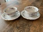2 koffie- en ondertassen Bavaria, Huis en Inrichting, Keuken | Servies, Ophalen of Verzenden, Zo goed als nieuw, Kop(pen) en/of Schotel(s)
