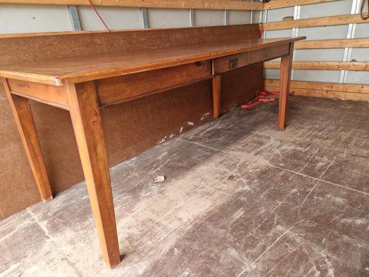 Landelijke massieve boerentafel, Antiek en Kunst, Antiek | Meubels | Tafels, Ophalen