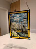 Port d'art en vitrail vintage de 1979, Enlèvement ou Envoi