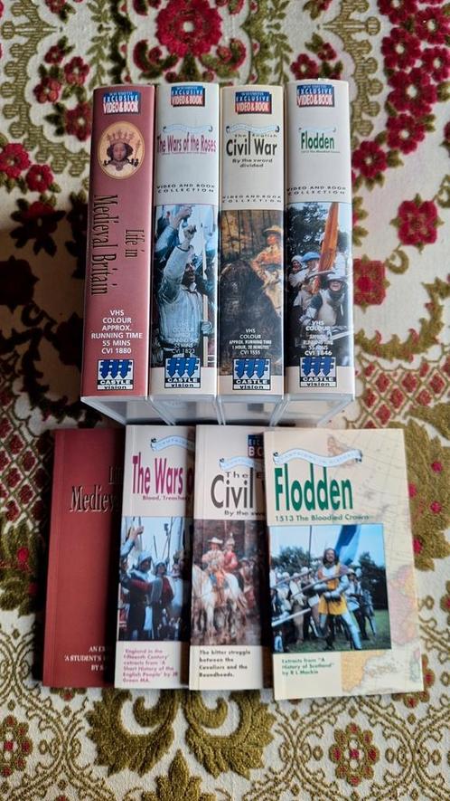 Geschiedenis uit England Flodden, Civil War, enz.., Cd's en Dvd's, VHS | Documentaire, Tv en Muziek, Zo goed als nieuw, Documentaire