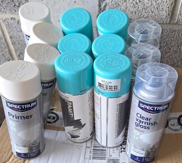 kit peinture aérosol neuf  beschikbaar voor biedingen