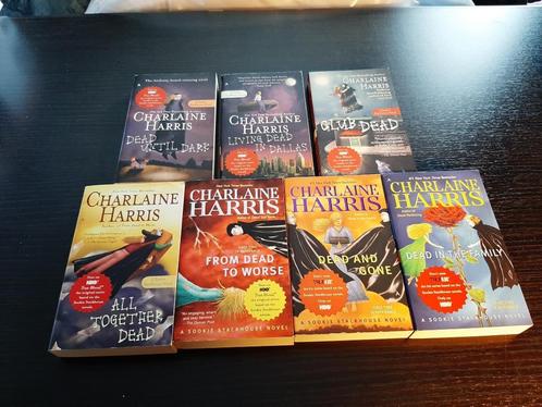 Lot van 7 Engelstalige pockets van Charlaine Harris, Boeken, Fantasy, Gelezen, Ophalen of Verzenden