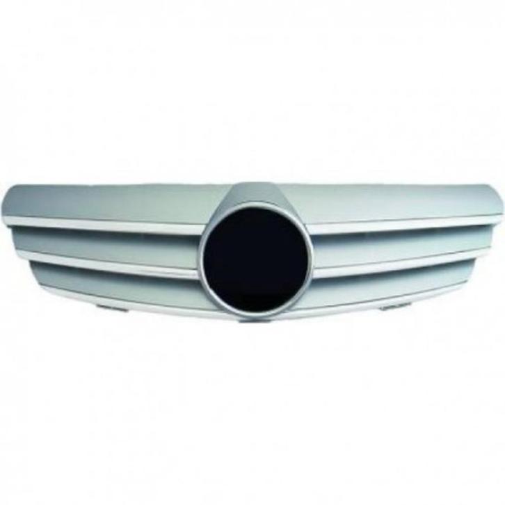 CALANDRE AVANT MERCEDES CLK C209 (02-09) - CHROME - ARGENT, Auto diversen, Tuning en Styling, Ophalen