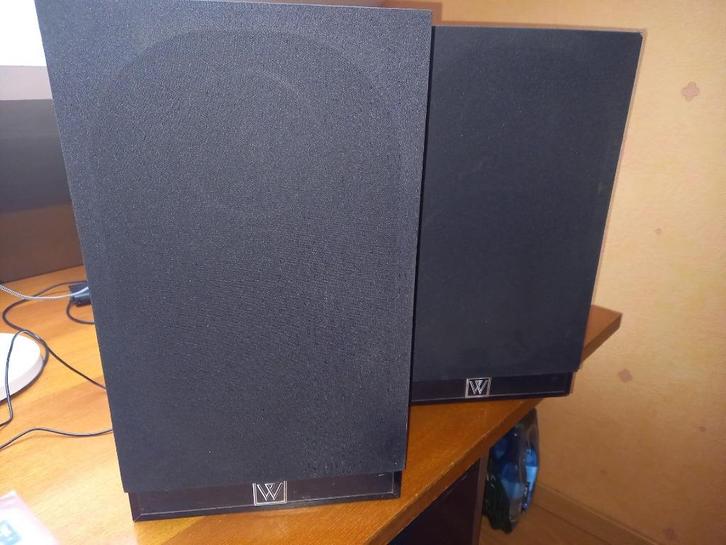 Wharfedale type 505.2, Audio, Tv en Foto, Luidsprekerboxen, Zo goed als nieuw, Front, Rear of Stereo speakers, 60 tot 120 watt