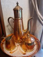 Koperen koffieset, Ophalen, Koper
