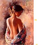 Diamond painting 40 x60 meisje, Enlèvement, Comme neuf