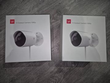 Lot de 2 caméras d'extérieur Yi 1080p Wifi IP65