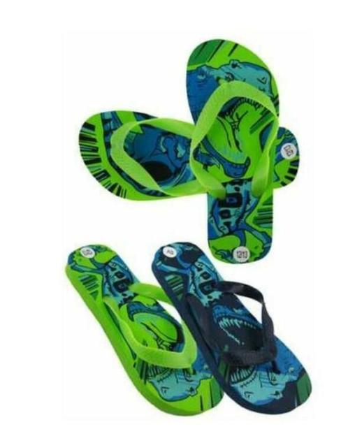 Dinosaurus Teenslippers - Dino Flipflops - Maat 29 t/m 34, Enfants & Bébés, Vêtements enfant | Chaussures & Chaussettes, Neuf