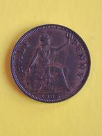 1935 Engeland half penny in brons George V, Verzenden, Overige landen, Losse munt