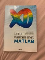 Leren werken met matlab, Boeken, Studieboeken en Cursussen, Ophalen of Verzenden, Zo goed als nieuw