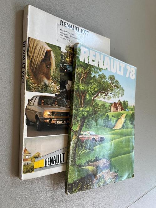 Renault jaarboek 1977 & 1978, Boeken, Auto's | Folders en Tijdschriften, Zo goed als nieuw, Renault, Ophalen