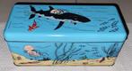 Kuifje Tintin haai requin Delacre, Collections, Boîte en métal, Comme neuf, Autres marques, Enlèvement, Autre