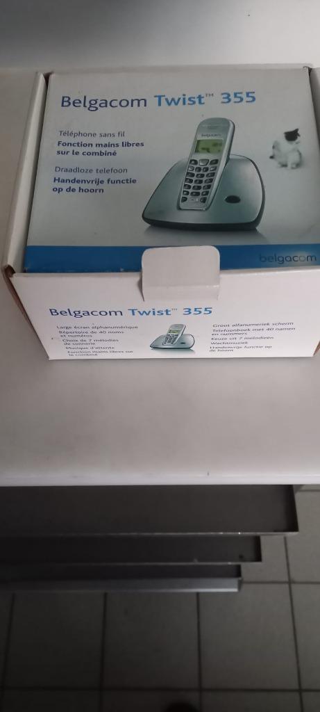️ Belgacom Twist 355 draadloze telefoon, Telecommunicatie, Vaste telefoons | Handsets en Draadloos, Ophalen of Verzenden