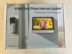videodeurtelefoon 4-draads, intercom met deurbel, deurtelefo, Ophalen of Verzenden, Nieuw, Bedraad