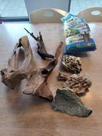 kienhout aquarium + decoratie stenen, Dieren en Toebehoren, Ophalen, Zo goed als nieuw, Plant(en), Steen of Hout