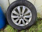 VW Amarok velgen + banden origineel 18" zomerset, Ophalen, Gebruikt