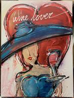 Wine Lover - White Blue Red