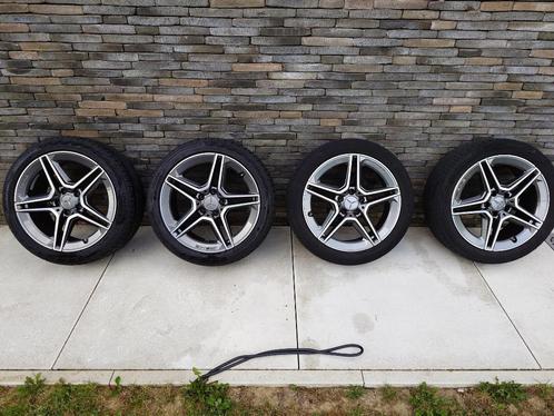 18 inch AMG breedset velgen, Auto-onderdelen, Banden en Velgen, Velg(en), Zomerbanden, 18 inch, Personenwagen, Gebruikt, Ophalen