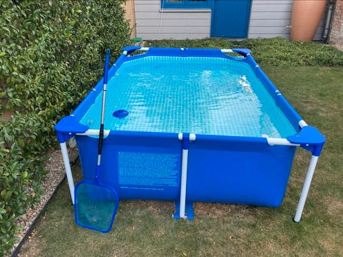 Zwembad Intex, Tuin en Terras, Zwembaden, Gebruikt, Opzetzwembad, Minder dan 80 cm, 200 tot 400 cm, Minder dan 200 cm, Rechthoekig