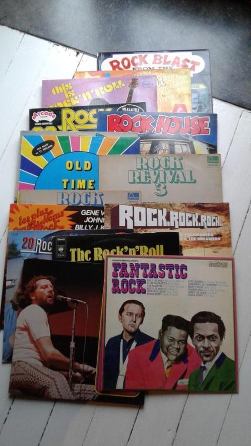 LP COMPILATIES ROCK N ROLL (per stuk of in een set), Cd's en Dvd's, Vinyl | Verzamelalbums, Gebruikt, Overige genres, Ophalen of Verzenden