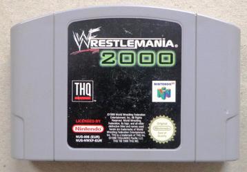 WWF Wrestlemania 2000 voor de Nintendo 64  beschikbaar voor biedingen