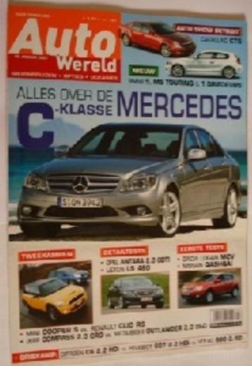 AutoWereld 187 Mini Cooper S/Renault Clio RS/Citroën C6/Niss beschikbaar voor biedingen