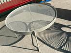 Ijzeren tafeltje ikea, Tuin en Terras, Ophalen, Gebruikt, Rond