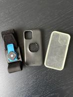 Quadlock case en armband (iPhone 12), Ophalen, Gebruikt, IPhone 12, Frontje of Cover