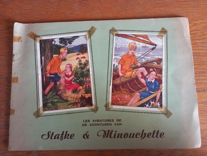 De avonturen van Stafke en Minouchette, Boeken, Prentenboeken en Plaatjesalbums, Gelezen, Plaatjesalbum, Ophalen of Verzenden
