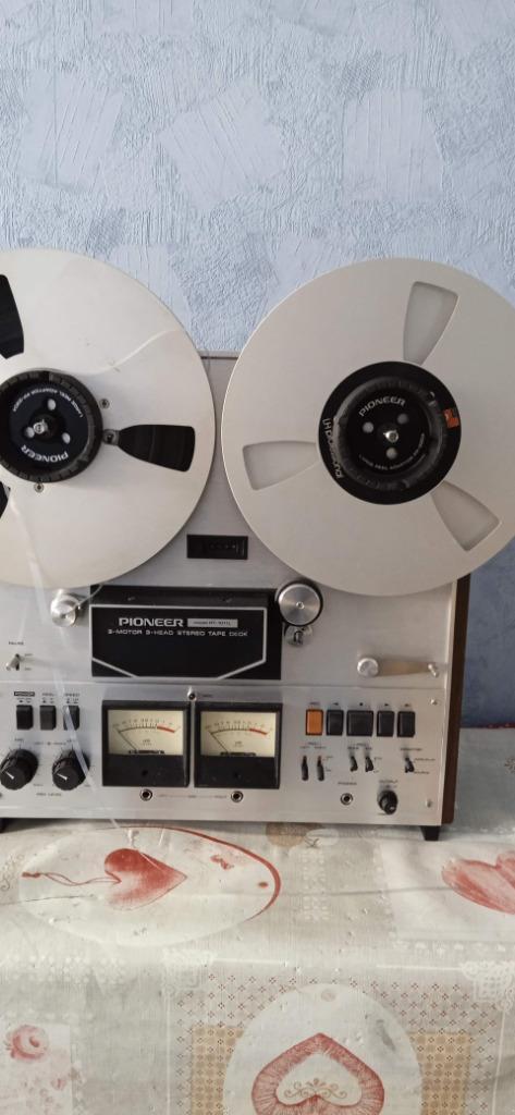 magnetophone pioneer rt 1011 bon état, Audio, Tv en Foto, Bandrecorder, Bandrecorder, Met banden, Ophalen of Verzenden