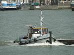 Sleepdienst sleepboot transport baggerwerken, Met schipper