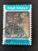 Belgie 1982 - 800e verjaardag Franciscus van Assisi, Ophalen of Verzenden, Gestempeld